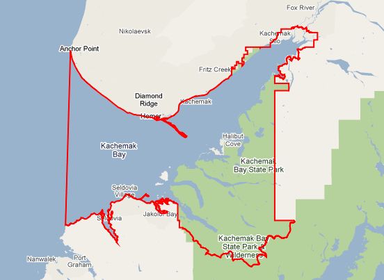 Map of Reserve boundaries